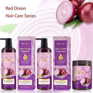 Champú para el crecimiento del cabello de cebolla roja de 900ml personalizado más vendido, champú Vegano para eliminar el aceite, champú de belleza para el cabello - Product Image 6
