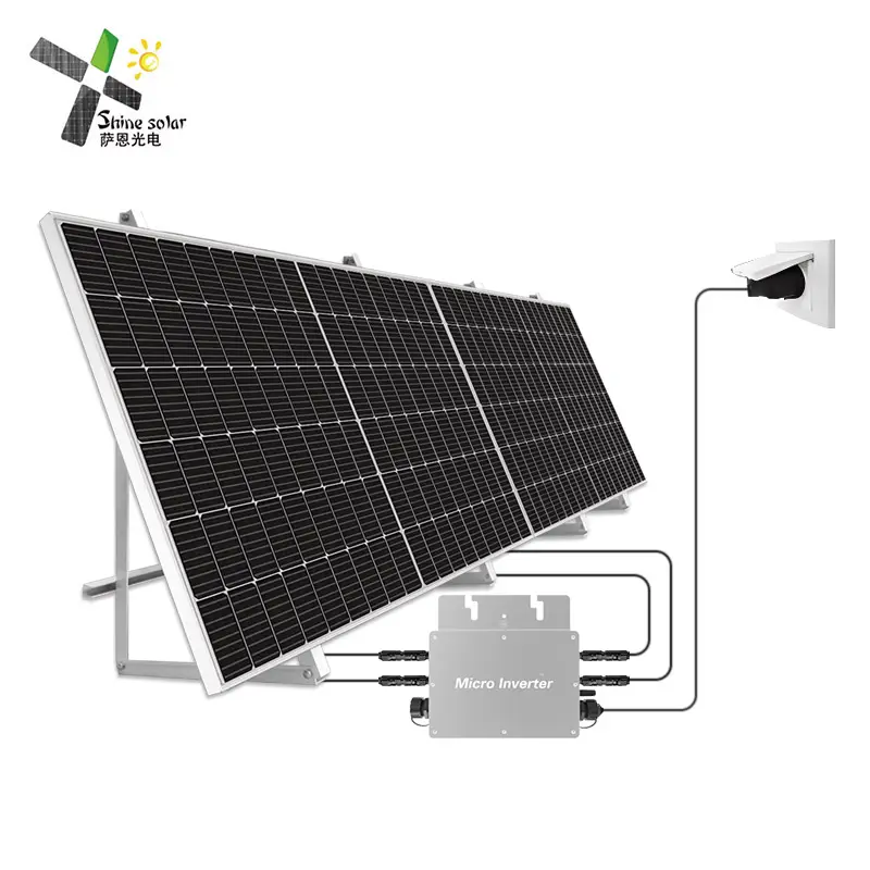 Factory Mono PERC Cell Solar Panel 400W 450W 500W 600W Solar PV Panels Module Price balcony panels aluminum