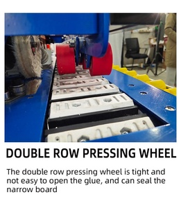 Portable Mini Automatic PVC Wood Edge Bander Machine Manual Manual Gluing Buffing Woodworking MDF Production-Core Motor Scraping - Product Image 2