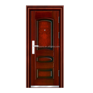 Zonle ประตูเหล็กหมุนประตูรักษาความปลอดภัยประตูทางเข้าด้านหน้าประตูคู่โครงการบ้าน - Product Image 5