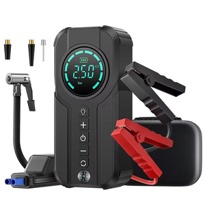 Démarreur de batterie au lithium 16000mAh 2000A du fabricant avec compresseur d'air 150psi et moniteur de pression des pneus - Product Image 1