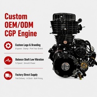 Ensemble moteur à arbre d'équilibrage 4 temps CGP 150 175 200 250cc, allumage CDI, neuf, 5 vitesses, OEM, directement de l'usine