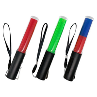 Batterie Trafic Rechargeable Avertissement Vert Clignotant 26 54cm Sécurité Rouge Signal Contrôle Guidage Lumière