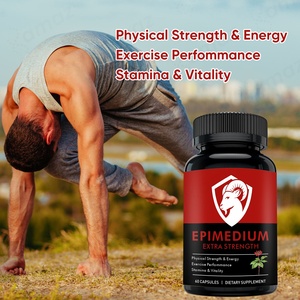 Amaz Private Label Natuurlijk Kruidenextract <span class=keywords><strong>Epimedium</strong></span> <span class=keywords><strong>Sagittatum</strong></span> Mannelijke Energie Capsules voor Volwassen Mannen, 60 stuks - Product Image 2