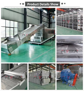 Séchoir à bande en maille continue Four de séchage du manioc Igname végétale Konjac Machine de séchage du manioc Nigeria - Product Image 5