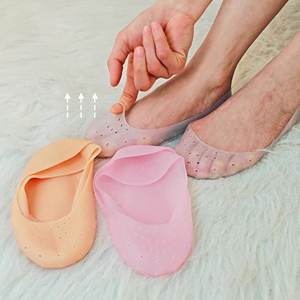 Venta al por mayor SEBS barco <span class=keywords><strong>calcetines</strong></span> mujeres Invisible boca baja primavera y verano antideslizante transpirable Casual deporte cuidado protección <span class=keywords><strong>Calcetines</strong></span> - Product Image 6