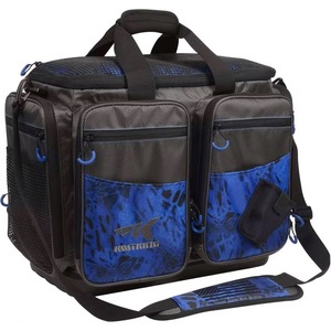 Muestra gratuita: Mochila de pesca con soporte para cañas y aparejos, bolsa ligera para guardar aparejos de pesca con funda protectora contra la lluvia - Product Image 1