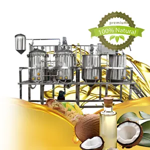 Automatic Motor Oil Refinery Machine For Soybean Coconut Oil Extraction Olive Oil Recycling Plant Used Mill Extraction Refinery