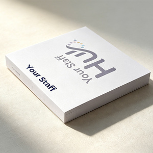 Bloc de Notas Adhesivas Personalizadas con Cuadrícula, Impresión a Todo Color, Notas Adhesivas Removibles - Product Image 1