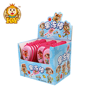 Groothandel Op Maat Roze Fruitige Smaak Zoete Zachte Jelly & Pudding Lolly Snoep Voor Kinderen
