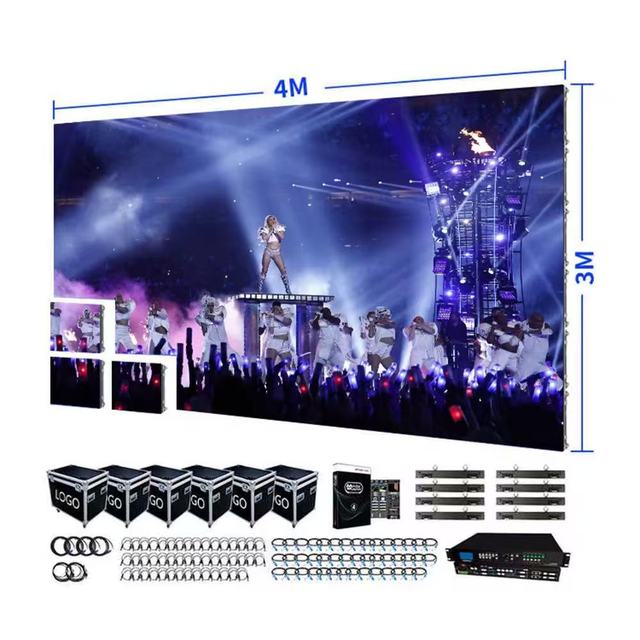 Large Led Screen Led Video Wall P1.5 P2 P3 Led Display Indoor Led Screen Big Giant for Showing Room Home Theater Exhibition