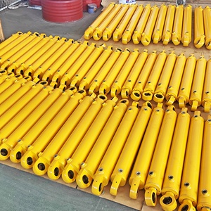 Vérin hydraulique à double effet en acier inoxydable sur mesure 5-70Mpa, tige de piston 10-1500mm, vitesse 1m/s pour la construction - Product Image 2