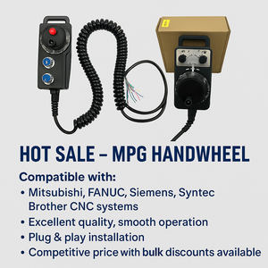 <span class=keywords><strong>FANUC</strong></span> MPG <span class=keywords><strong>A860</strong></span>-0203-T001 Manual <span class=keywords><strong>Pulse</strong></span> Generator <span class=keywords><strong>Handwheel</strong></span> pengganti CNC Encoder untuk mesin bubut penggilingan - Product Image 6