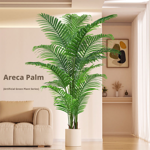 Grand palmier artificiel réaliste en pot pour décoration intérieure et extérieure, maison, bureau, verdure tropicale, vente en gros, 150 cm - Product Image 3