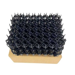 Alfombra con púas repelente de gatos, rectangular negra, Mcd 01, control de plagas para gatos, a prueba de perros, para uso en interiores y exteriores - Product Image 1