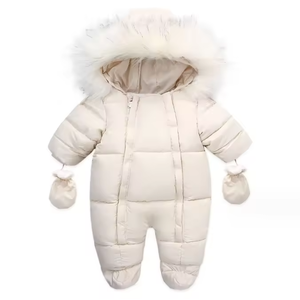 Mono y overol de invierno cálido y suave de alta calidad para bebé, ropa de abrigo de invierno, traje de nieve, ropa de invierno para bebé, conjuntos de ropa para niños - Product Image 4