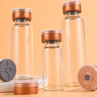 Flacons en verre borosilicate transparent de 10 ml, 20 ml, 30 ml, contenants de stockage d'huiles essentielles pour l'aromathérapie