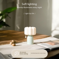 Lampes de table LED modernes de luxe pour salon, lecture, mini, sans fil, ABS, à piles, à intensité variable, écologiques, protectrices pour les yeux