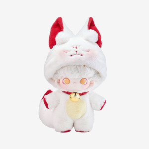 Tienda oficial de POP MART DIMOO No One's Gonna Sleep Tonight Series 40cm muñeca de algodón Fox Spirit acción <span class=keywords><strong>Mini</strong></span> figura lindo juguete - Product Image 5