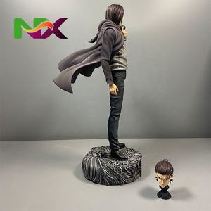 Figura de Acción de PVC de 30 cm de Ataque a los Titanes, Gk Chikara Eren Jaeger, Estatua de Doble Cabeza, Figura de Anime, Modelo de Juguete Coleccionable, Muñeca de Regalo - Product Image 5