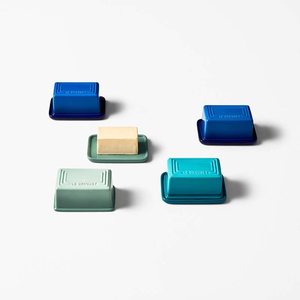 Beurrier europé<span class=keywords><strong>en</strong></span> <span class=keywords><strong>en</strong></span> céramique avec couvercle pour comptoir crème fromage conteneur stockage gardien - Product Image 6