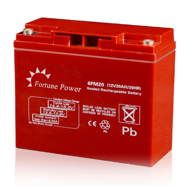 12V/20ah VRLA/AGM/Gel Deep Cycle Lead Acid Battery Industrial Energy Storage UPS/Backup Solar Panel Power On-Grid Connection