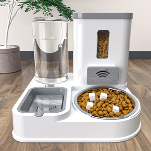 Alimentador de mascotas de acero inoxidable ecológico todo en uno, patrón sólido, cuenco <span class=keywords><strong>para</strong></span> gatos/<span class=keywords><strong>perros</strong></span>, <span class=keywords><strong>bebedero</strong></span> de agua, máquina de lavabo de comida de plástico <span class=keywords><strong>para</strong></span> <span class=keywords><strong>perros</strong></span> - Product Image 1