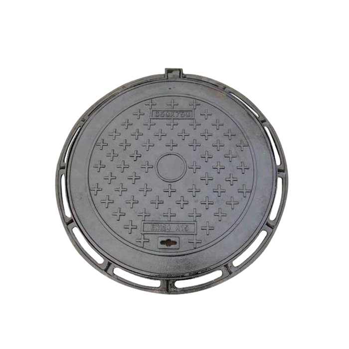 EN124 D400 Professional Manufacturer Durable Ductile Round Cast Iron Manhole Cover 800m