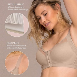 <span class=keywords><strong>Reggiseno</strong></span> Modellante Senza Ferretto con Chiusura Frontale, Supporto Posturale e Copertura Totale per Donna - Product Image 4