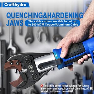 ชุดเครื่องมือจีบไฮดรอลิกแบบใช้แบตเตอรี่สำหรับงานอุตสาหกรรม DIY งานไฟฟ้า งานประปา มอเตอร์ไร้แปรงถ่าน แรงดัน 60 กิโลนิวตัน 220 โวลต์/110 โวลต์ รุ่น BS-300 Hy - Product Image 5