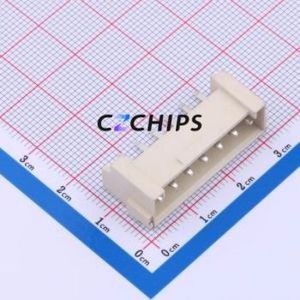 HC-VH-7AWT Wire-to-Board Pin Header SMD,P=3.96mm,Horizontal Mount Connector 1x7P 3.96mm Horizontal Mount VH - Product Image 1