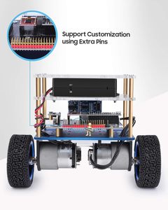 Kit de robot d'équilibrage à <span class=keywords><strong>deux</strong></span> <span class=keywords><strong>roues</strong></span> programmable |   Compatible Arduino, Bluetooth RC, Contrôle PID, Robotique STEM - Product Image 3