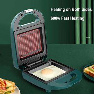 Sandwichera Eléctrica Portátil con Calentamiento de Doble Cara, Plancha Antiadherente para el Hogar, Máquina Multifuncional para Desayunos, Tostadora - Product Image 3