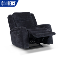 MANWAH CHEERS Sofá Reclinable de Tela Manual, Juego de Muebles para Sala de Estar, Muebles PARA EL Hogar, Sofás con Luz de Lectura, 3 + 2 + 1, Gran Oferta