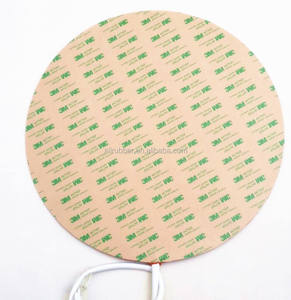 Calentador de silicona Circular redondo de 800W de diámetro, 350mm (13,8 "), impresora 3D Delta, cama térmica, almohadilla térmica de silicona Flexible con adhesivo - Product Image 5