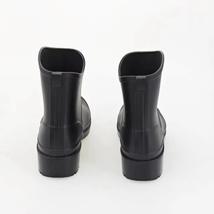 YL6048 Stivali da Pioggia da <span class=keywords><strong>Donna</strong></span> Neri Comodi, Traspiranti e Impermeabili per Giardino - Vendita Calda - Product Image 5