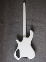 Weifang Rebon 4 cordes sans tête couette érable guitare basse électrique de couleur verte