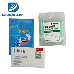 Kit de consommables laser pour consommation annuelle : <span class=keywords><strong>Lentille</strong></span> de protection laser, <span class=keywords><strong>Lentille</strong></span> de collimation et de focalisation laser, Coton-tiges, Papier de nettoyage - Product Image 2