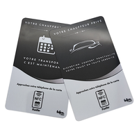 Individuelle Visitenkarten NFC Mini-Tag 1k RFID-Chip Autoreparaturwerkstatt Schwarzer Bewertungsständer 13,56 MHz Frequenz mit QR-Code