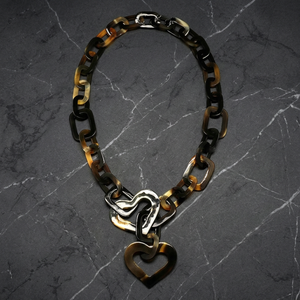 Offre Spéciale unisexe haute qualité vache buffle corne collier avec mignon numéro forme personnalisé anniversaire mode accessoire lien chaîne - Product Image 3