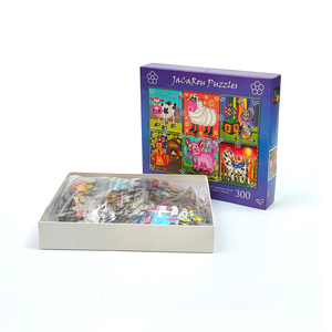 Câu Đố Ghép Hình Trẻ Em Bằng Giấy Động Vật Oem 300 Mảnh Chất Lượng Cao - Product Image 4