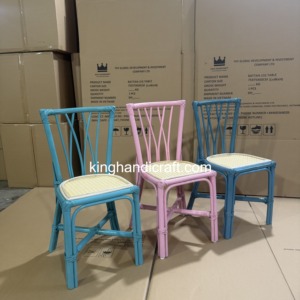 Silla Infantil Moderna de Ratán Hecha a Mano, Ecológica y Segura, para Fiestas al Aire Libre, Eventos, Decoración de Bodas, Venta al Por Mayor 2026 - Product Image 2