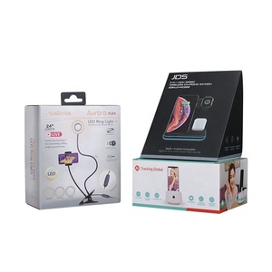 OEM Corrugated Board Packaging Printed Paper Cardboard Phone Cup Electronics Lamp Bulb Small LED Light Boxes