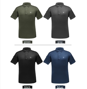 Camisetas Tácticas de Verano DFT0510 Personalizadas de Secado Rápido, Tejido Elástico en 4 Direcciones, Cuello Redondo, Manga Corta, Transpirables - Product Image 5