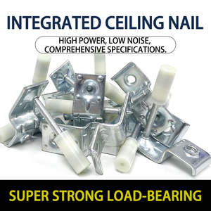 SDIOU M6/M8/M10 Clous de fixation pour plafond, clous en acier manuels pour béton, clous pour murs en béton, pour conduits de câbles de plafond, dispositif de fixation pour rainurage - Product Image 6