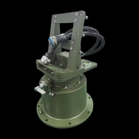 Positionneur d'antenne radar panoramique et inclinable en alliage d'aluminium haute vitesse, étanche IP66, avec charge utile de 30 kg, RS485 pour radar de drone