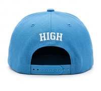 Casquette Snapback à visière plate brodée 3D Ciel Bleu Clair Nuage Soleil pour adolescents, style urbain quotidien