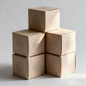 Boîte de papier kraft personnalisée de haute qualité avec votre logo de mode et votre conception Boîte d'emballage de produits épais et écologiques - Product Image 3