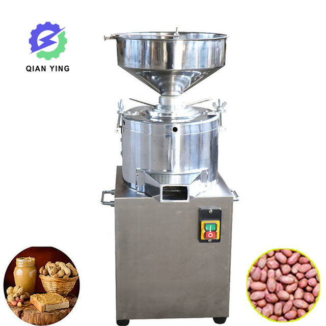 Sesame Cocoa Industrial Almond Shea Tahini Milk Peanut Butter Making Machine Commercial Colloid Mill Automatic Tahini Grinder
