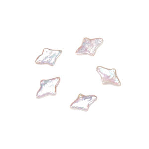 Suministro al por Mayor de Perlas de Agua Dulce Desnudas de 9-10 mm, Cuentas Redondas Sueltas y Resistentes con Ligeros Defectos, Producto Nuevo Natural - Product Image 5